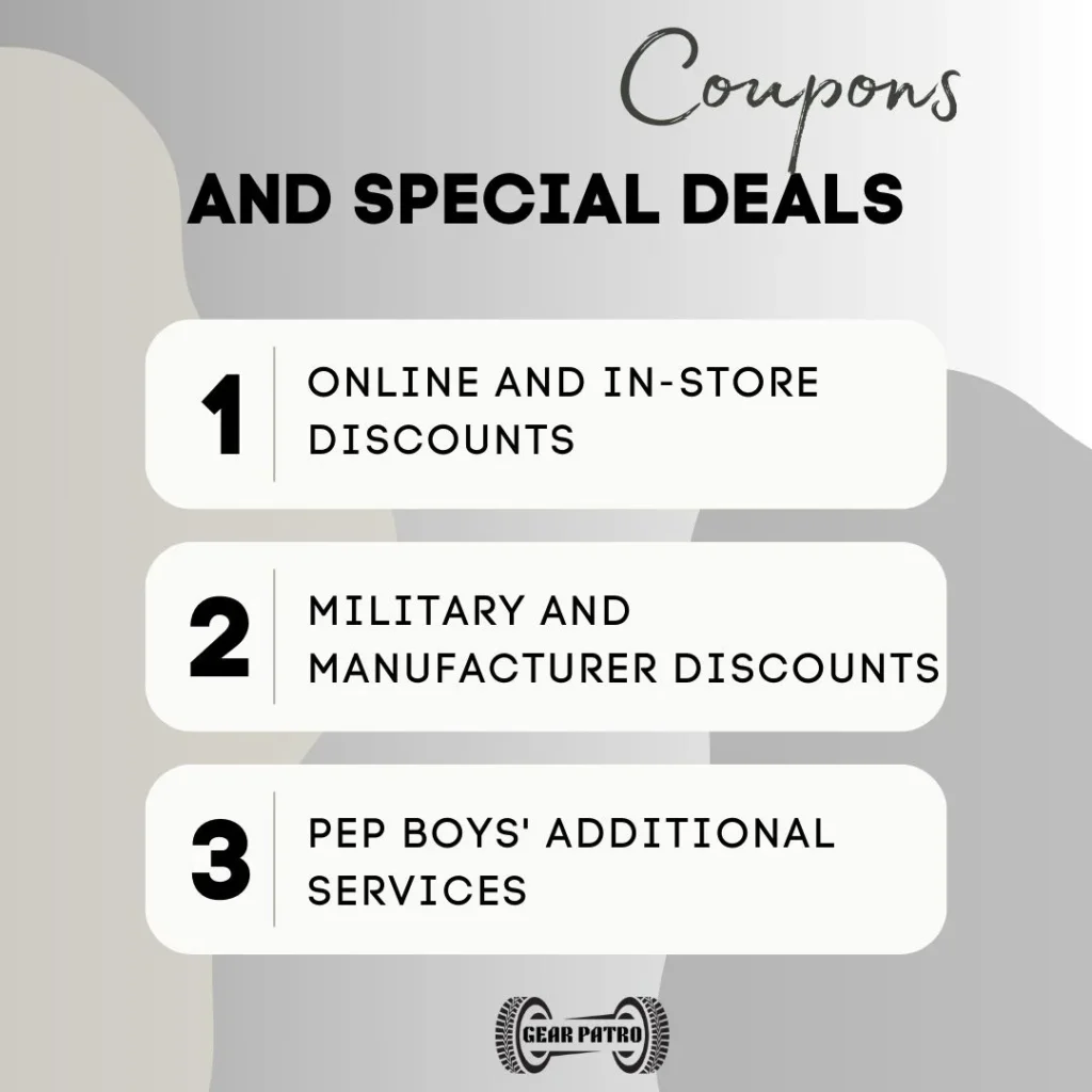 Coupons And Special Deals