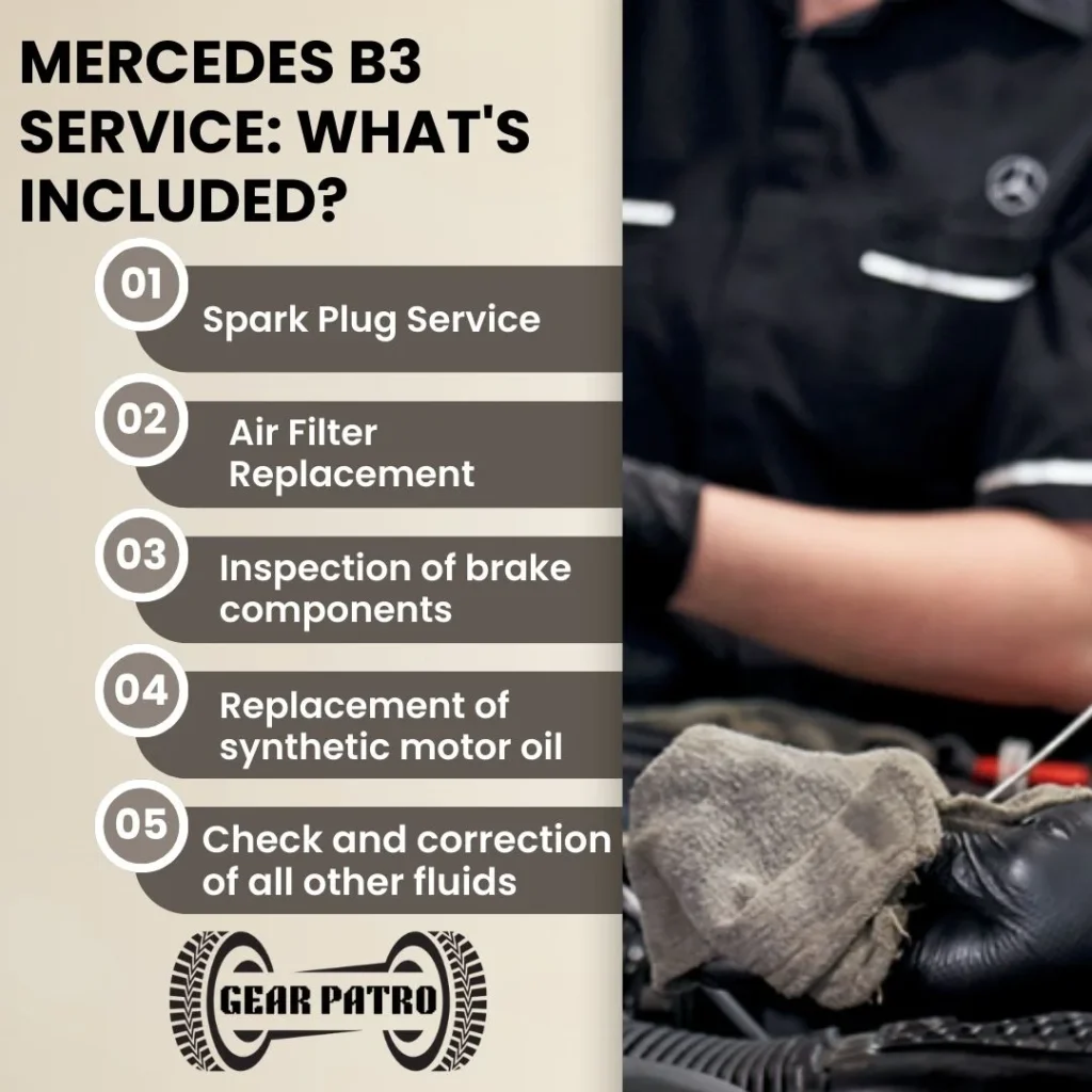 Mercedes B3 Service: What's Included?