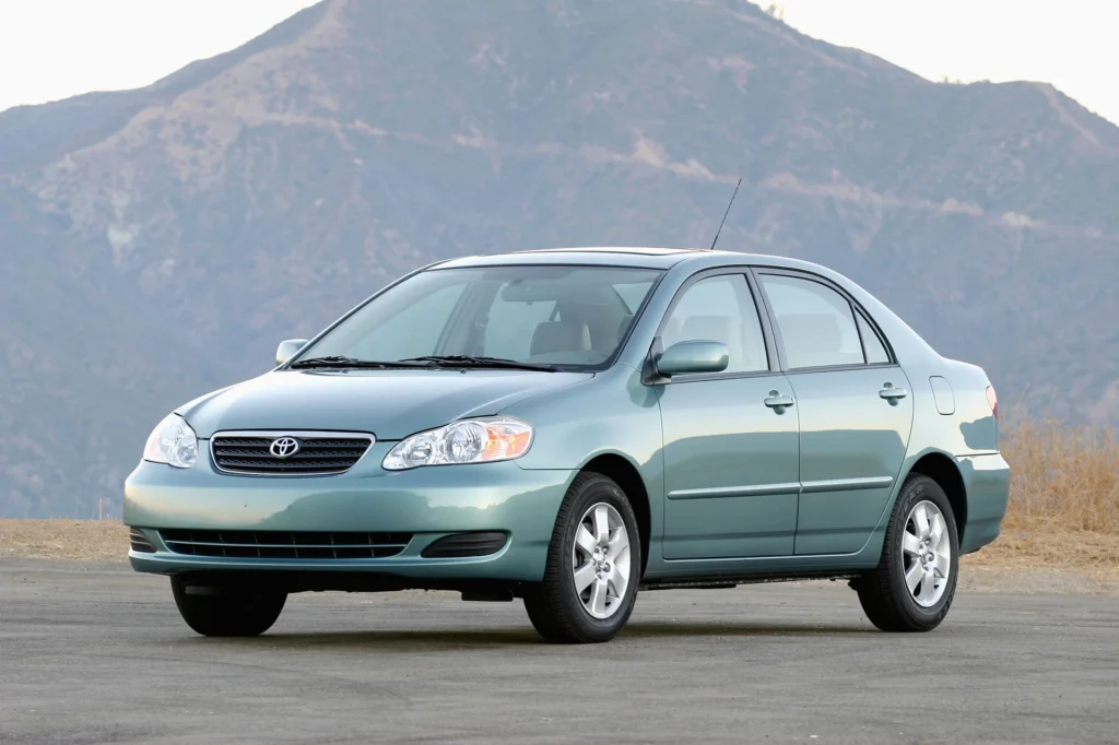 Best & Worst Years for Toyota Corolla 9th Generation (2003-2008)