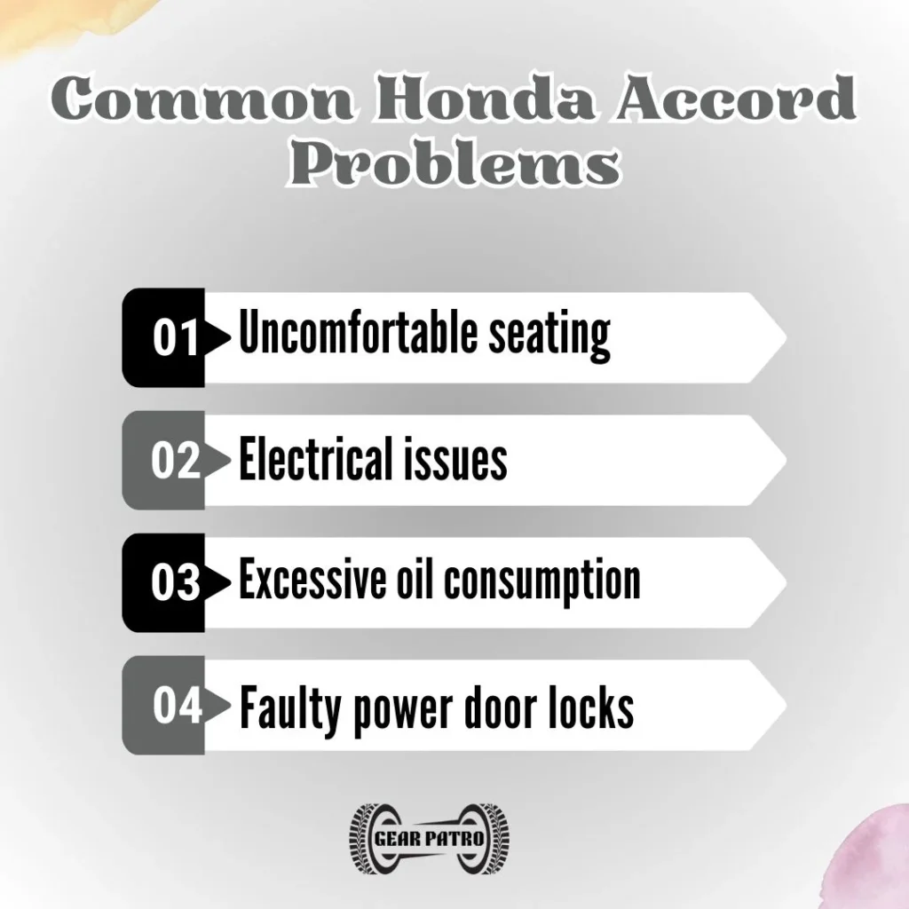 Common Honda Accord Problems