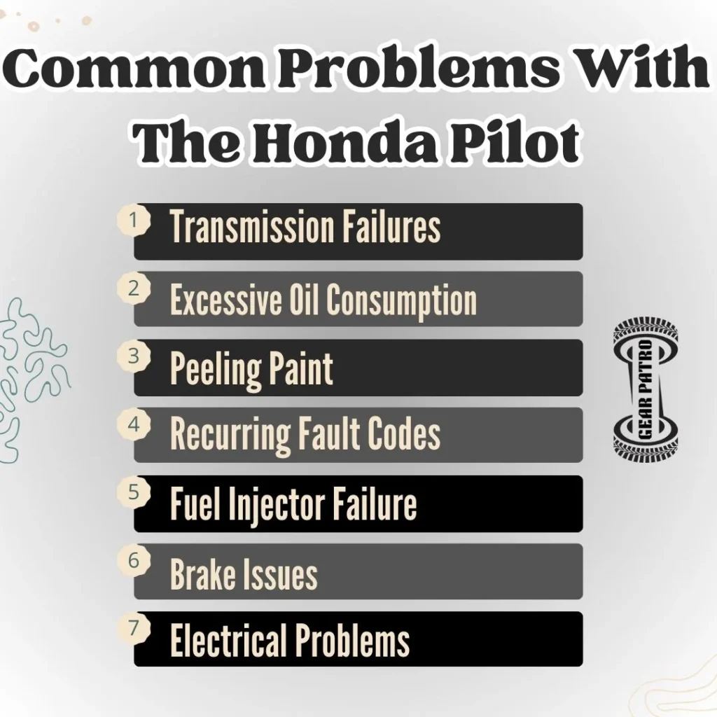 Common Problems With The Honda Pilot