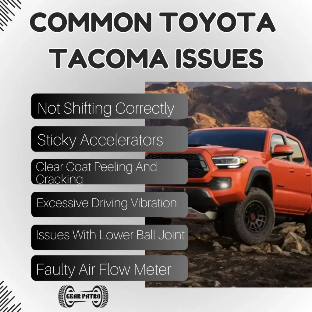 Common Toyota Tacoma Issues