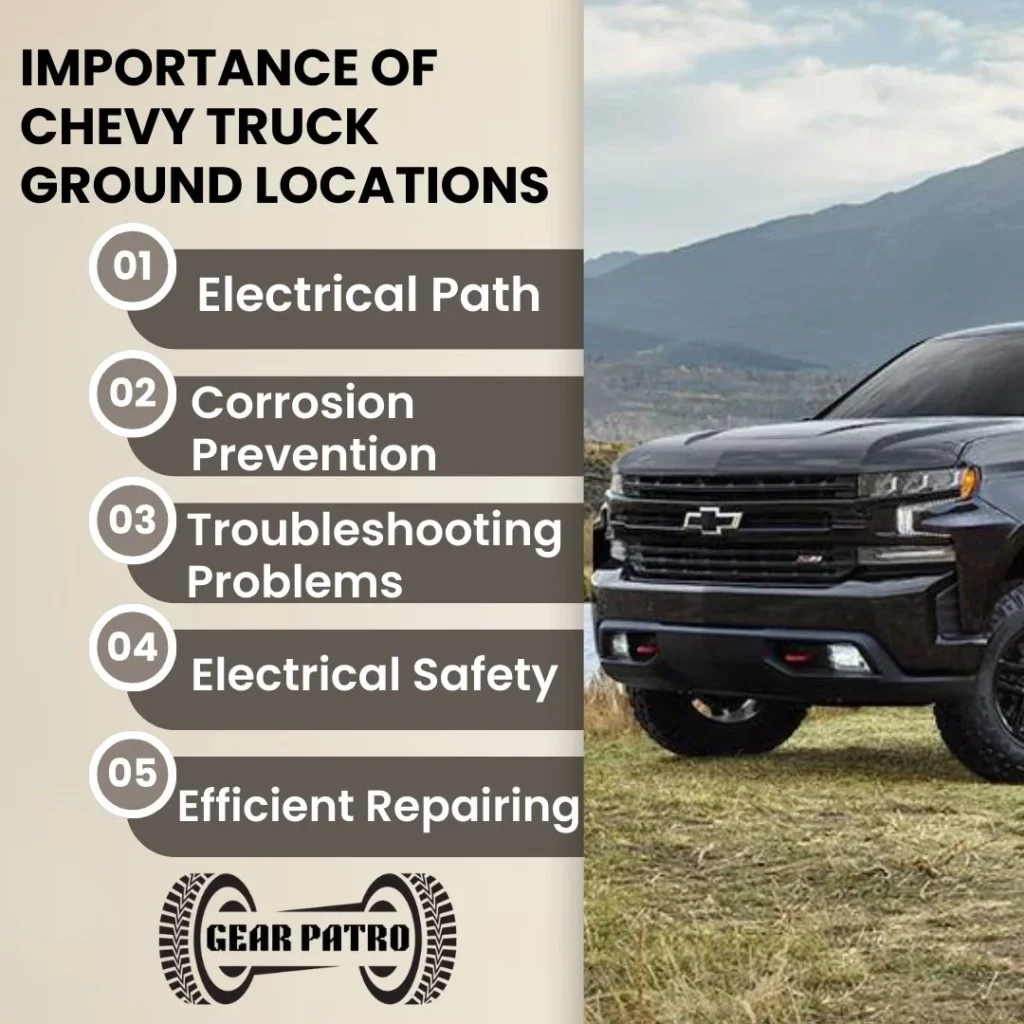 Importance Of Chevy Truck Ground Locations