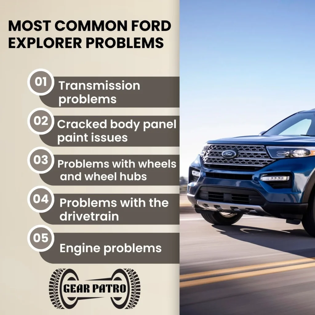 Most common Ford Explorer problems