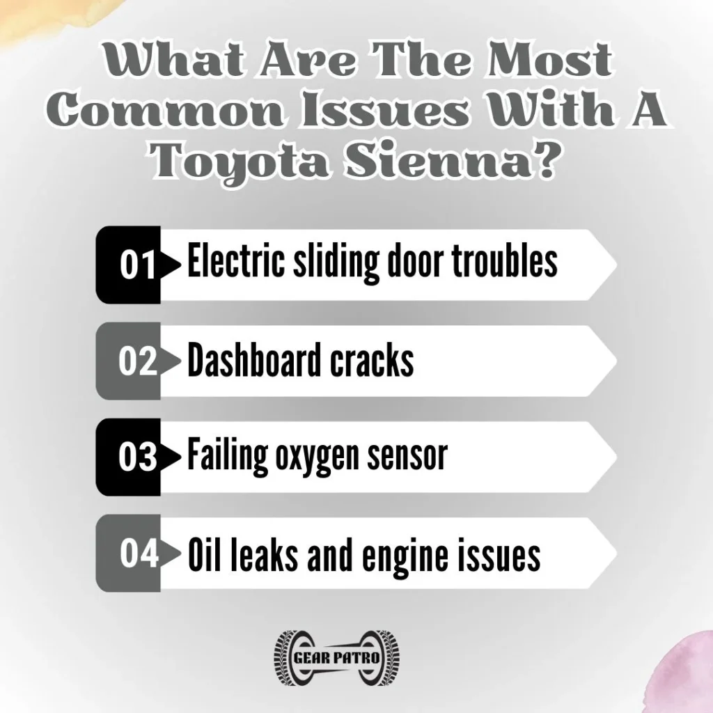 What Are The Most Common Issues With A Toyota Sienna?