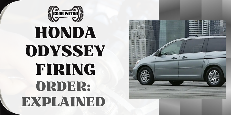 Honda Odyssey Firing Order