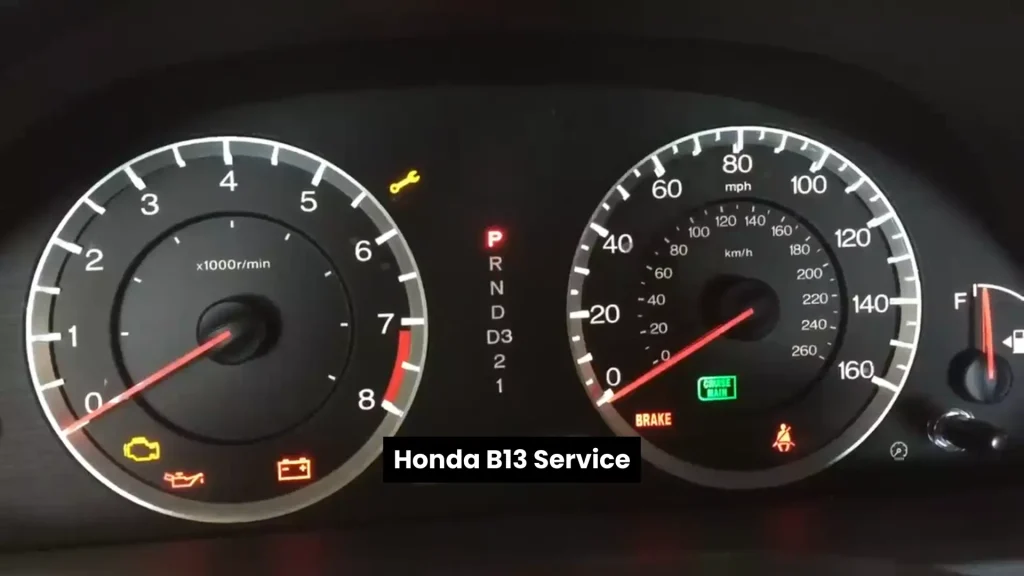 Honda B13 Service