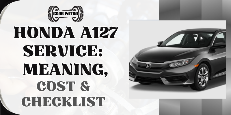 Honda A127 Service